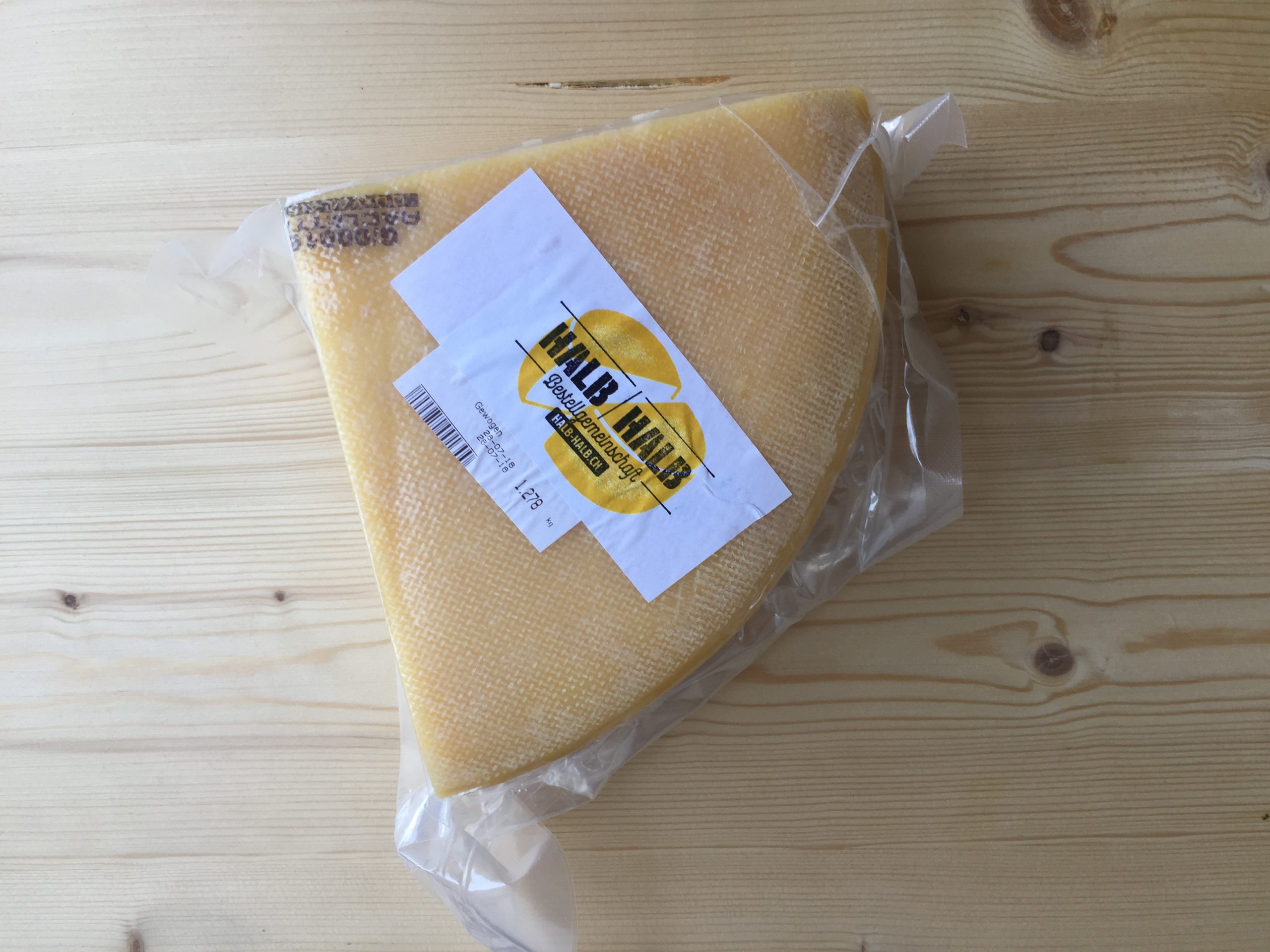 Raclettekäse, 1/4 Laib - ca. 1.2kg