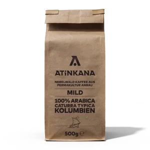 Kaffee mild - Bohnen - 500g